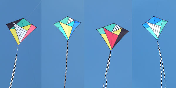 Diamond kites